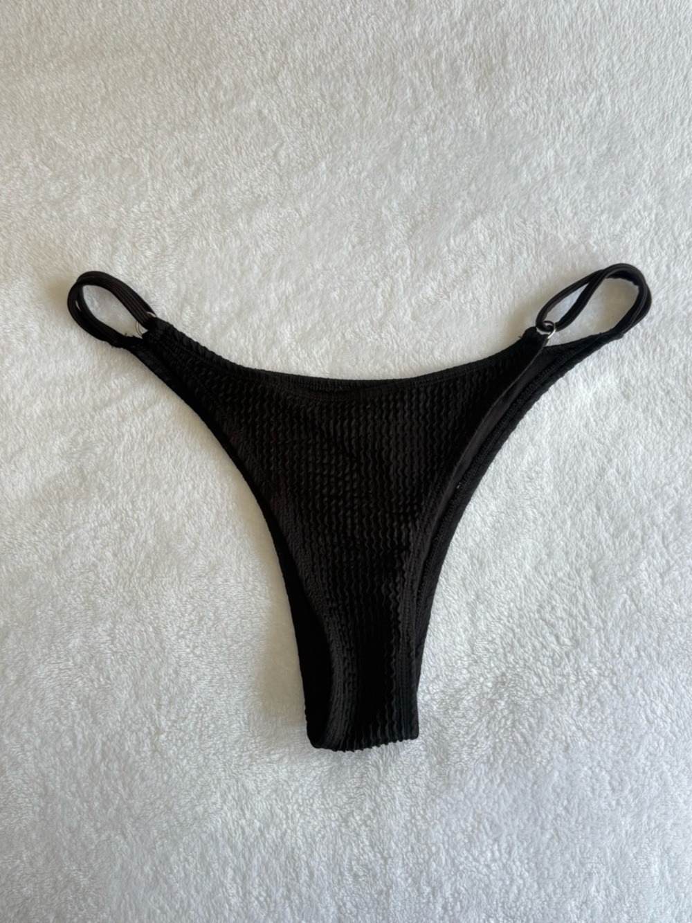 Black Bikini Bottoms. Size Small.